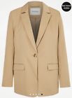 Tan Woven Co-ord Blazer. Size Small. Brand New With Tags. Work Wear,Smart/Casual