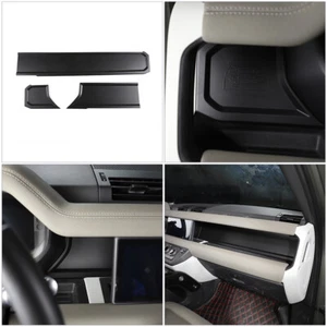 Borde de tablero de control central negro mate apto para Land Rover Defender 2020-2022 - Imagen 1 de 12
