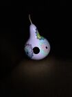 hand painted gourd birdhouse