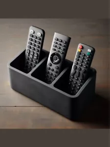 Remote Control Holder Caddy Storage Organizer TV Remote Control | 3D Printed - Picture 1 of 3