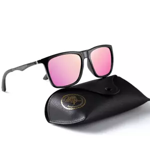 Polarisierte Sonnenbrille für Herren Vintage Sonnenbrillen Trendy Damen Autofahrer Brille mit C - Bild 1 von 12