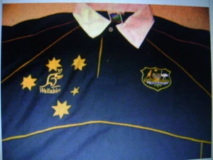 Australia Rugby Union shirt jersey Wallabies XXL IRB Rugby World Cup sz2 - Bild 1 von 4