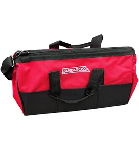 Barbarossa 16" Tool Bag Heavy Duty Nylon Tool Bag - Red 40cm x 25cm - Picture 1 of 3