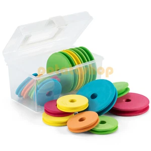 Bobinas de espuma de plataforma de pesca marina grandes de EVA 7 cm 10 cm con caja / caja de repuesto bobinadoras - Imagen 1 de 8