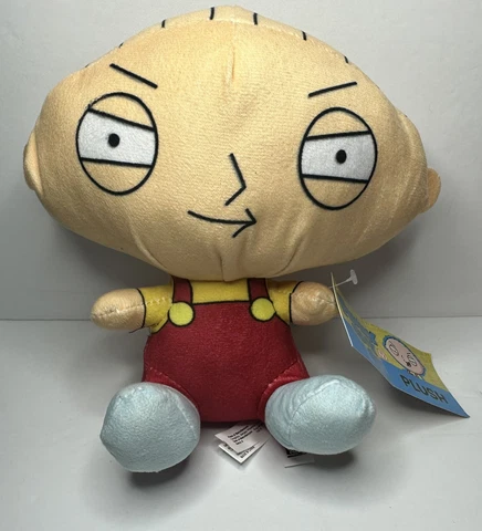 Family Guy Plush 20th Century Fox Stewie Griffin 7" Stuffed Animal Doll Toy New Cover
