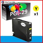 (1-Pack,Yellow) Pgi-29 Pgi29 Ink Cartridge Pgi29y Pgi 29 For Pixma Pro1s 1