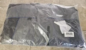 Ice runner Float Suit Piping Jacket Men's Size 4XL Grey/Blue Winter - Picture 1 of 3