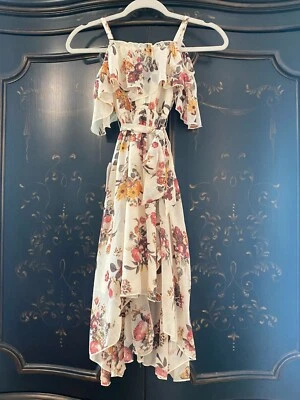 Vestido Joyfilm Lauril $88 | Floral Crema | Talla 4 Foto 1 de 4