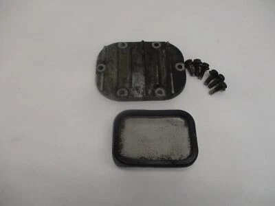 79 YAMAHA XS400 2F OIL STRAINER WITH OIL COVER AND BOLTS Foto 1 de 4