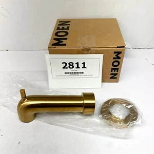 Moen CIA 201911BG Beccuccio per vasca con deviatore antiscivolo adatto oro spazzolato UT3361BG UT3363BG - Foto 1 di 2