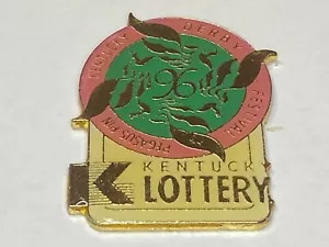 Spilla bavero Kentucky Derby Festival Pegasus 1996 sponsor Kentucky lotteria lotto 96 - Foto 1 di 2