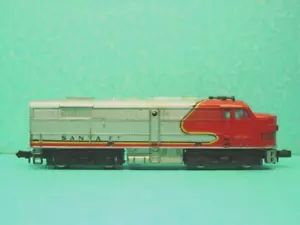 N Scale MRC Santa Fe Diesel Locomotive For Parts or Repair - Picture 1 of 5