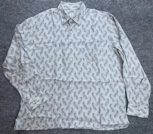 Peter Millar Shirt Mens Extra Large Crown Crafted Paisley Button Up Long Sleeve - Picture 1 of 7