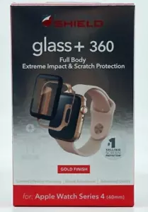 ZAGG InvisibleShield Glass + 360 Ochrona ekranu do Apple Watch Series 4/5 40mm - Zdjęcie 1 z 2