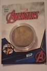 Wasp Avengers 38mm Antique Gold Commemorative Limited Edition Coin 0895/1000