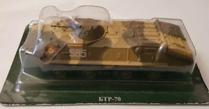Eaglemoss EAC veicolo militare BTR-70 8x8 APC carro armato sovietico modello 1:72 - Foto 1 di 2