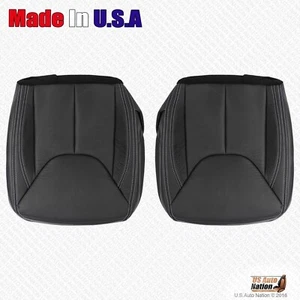 2013 - 2017 Fits Jeep Wrangler Rubicon Driver-Passenger Bottom Leather Cover Blk - Bild 1 von 6