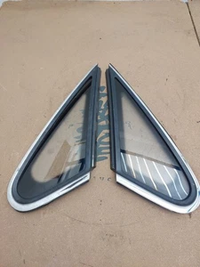 JDM Cefiro A31 Rear Quarter Glass with Moulding & Rubber 1 Pair - Picture 1 of 11