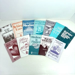 Kenneth Hagin Lot 12 Glaubensbibliothek Publikationen Broschüre Broschüren Vintage SAUBER - Bild 1 von 11