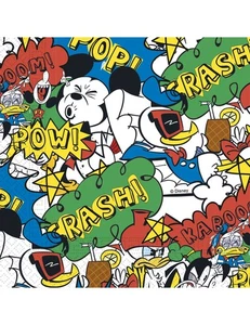 Disney PR89208 Pack of 20 Mickey Mouse Napkins - Super Cool by Disney - Picture 1 of 1