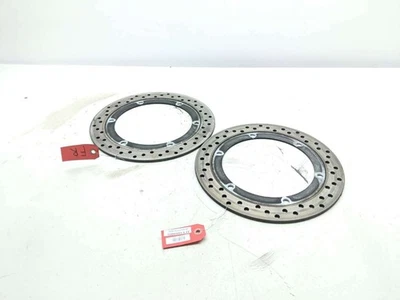 98 Honda GL1500 Goldwing 1500 Aspencade Front Disc Brake Rotors - Image 1 of 4