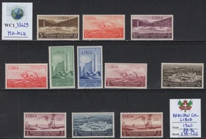 WC1_33429 ITALIENISCHER COLON.:LIBIA. 1940 TRIENNALE m. Luft. Sc.88-94,C39-C42. MH-MLH - Bild 1 von 1