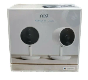Nest Cam IQ Indoor Security Camera 2 Pack 1080p HDR Open Box Unused NC3100US - Picture 1 of 10