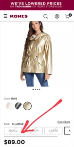 Weatherproof Women's Metallic Anorak Jacket - Picture 1 of 13