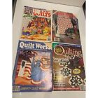 Lot of 4 Vintage Quilt Magazines (1986-2001)