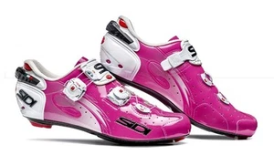 Nuevos zapatos de ciclismo Sidi de alambre de carbono, Fuxia, EU38-39 - Imagen 1 de 1