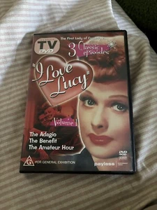 I Love Lucy Volume 1 DVD 3 Classic Episodes - Picture 1 of 3