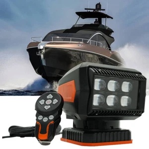 LED Suchscheinwerfer Bluetooth Fernbedienung verbinden Yacht Auto Camping - Bild 1 von 6