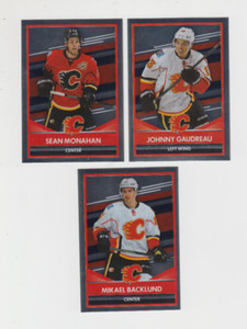 16/17 Panini NHL Sticker Collection Calgary Flames Foil (3 Stickers) Monahan +