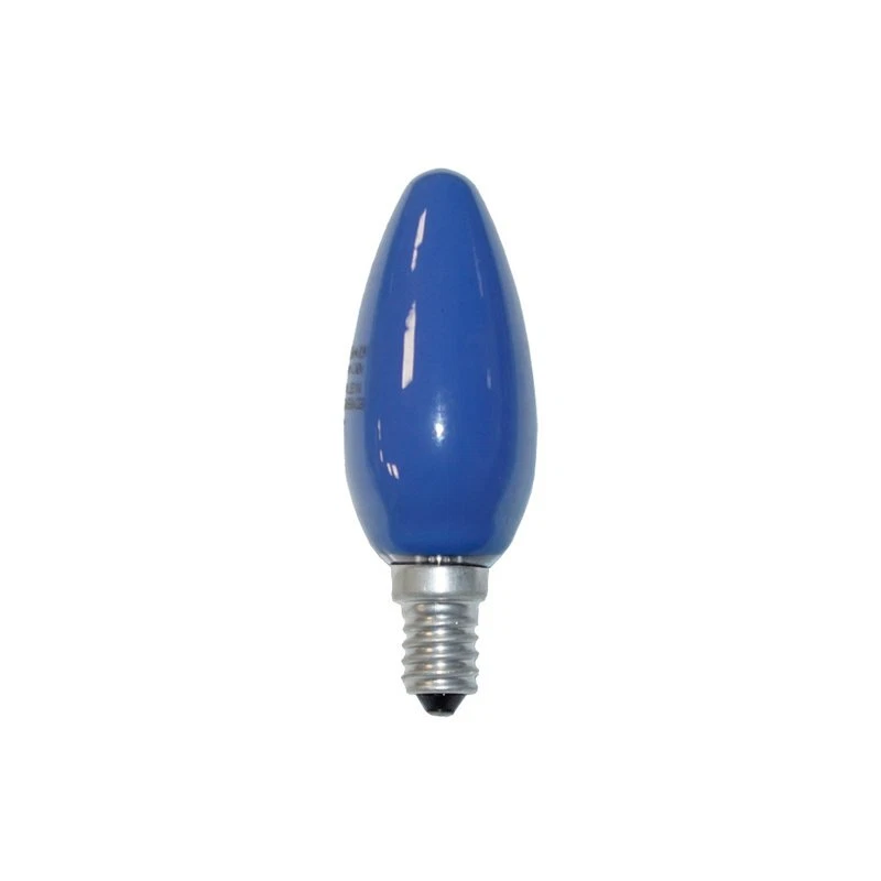 Sylvania Blue Candle 40W SES E14 Incandescent, Dimmable - Image 1 of 1