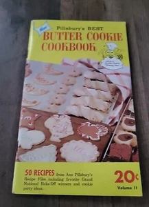 Libro de cocina de galletas de mantequilla vintage de Pillsbury's Best 50 recetas limas folleto - Imagen 1 de 7
