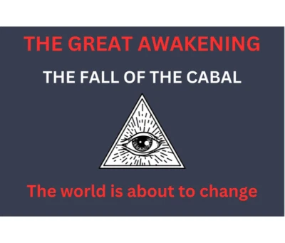 Donald Trump Q  Flag single sided. Make America Great Again! - Image 1 of 2