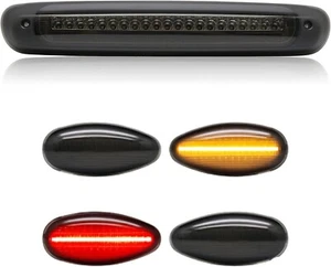LED Third Brake Side MarkerLight For 07-14 Chevy Silverado Sierra 1500 2500 3500 - Picture 1 of 11
