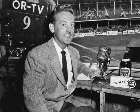 Brooklyn Dodgers VIN SCULLY Glossy 8x10 Photo Radio Broadcaster Print Poster Cover