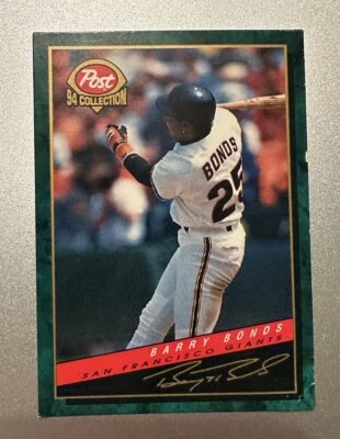 1994 Post Collection - #11 Of 30 Barry Bonds Nice!  MLB SF Giants - Image 1 of 2