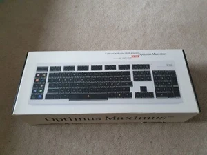 Art Lebedev Optimus Maximus keyboard (black) - LNIB - Picture 1 of 5