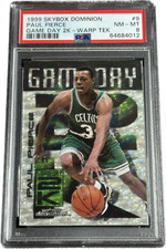 1999 Skybox Dominion Game Day 2k Warp Tek Paul Pierce #9 PSA 8 NM-MT Celtics SP