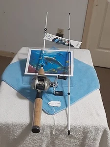New Baitcasting Fishing Rod ZEBCO Commander  5' Light 4-8lb And Reel Pinnacle - Picture 1 of 17
