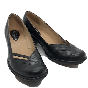 Clarks 7.5 Artisan Sugar Sky Echtleder Schwarz Damenschuhe Halbschuhe 73299 - Bild 1 von 6