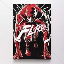 Flash Poster Canvas DC Justice League Comic Book Cover Art Print #7685