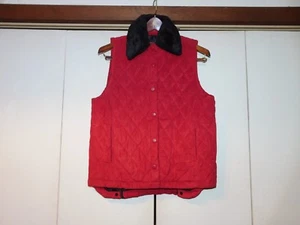 Outback Trading Lux Weste Cinnamon M mit abnehmbarem Kunstfellkragen  - Bild 1 von 7