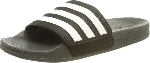 Scarpe da piscina Adidas unisex bambini Adilette doccia regolabili EG1353 scivoli P&P gratis