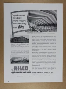 1958 Acme Supermarket Clifton Heights PA photo Rilco Laminated vintage print Ad - Imagen 1 de 1