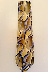 Jerry Garcia Collector's Edition Silk Necktie Grateful Dead Collection 34 Beige - Picture 1 of 4