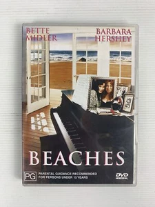 Beaches DVD R4 Bette Midler Barbara Hershey John Heard Mint Disc - Picture 1 of 4