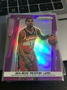 Glen Rice Jr. 2013-14 Panini Prizm Prizms Purple Die Cut #266 ROOKIE #26/49! bt1